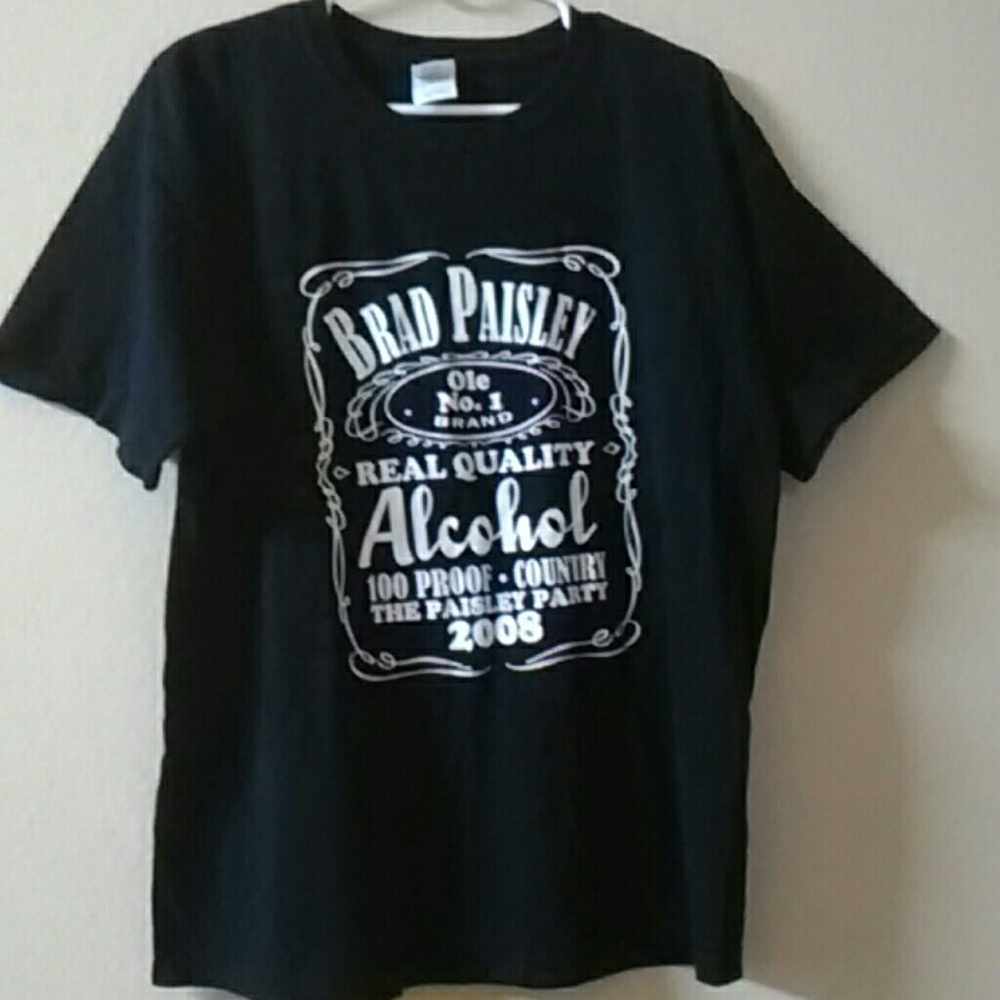 Brad Paisley 2008 Concert Tee Size L